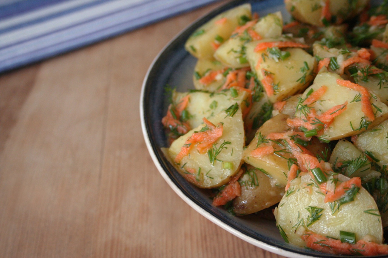Fresh Herb Potato Salad - Thug Kitchen