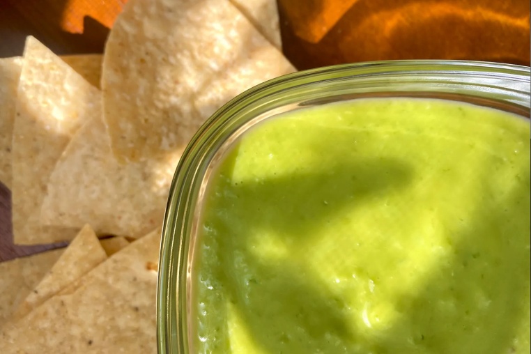 Avocado and Green Onion Salsa recipe by Bad Manners