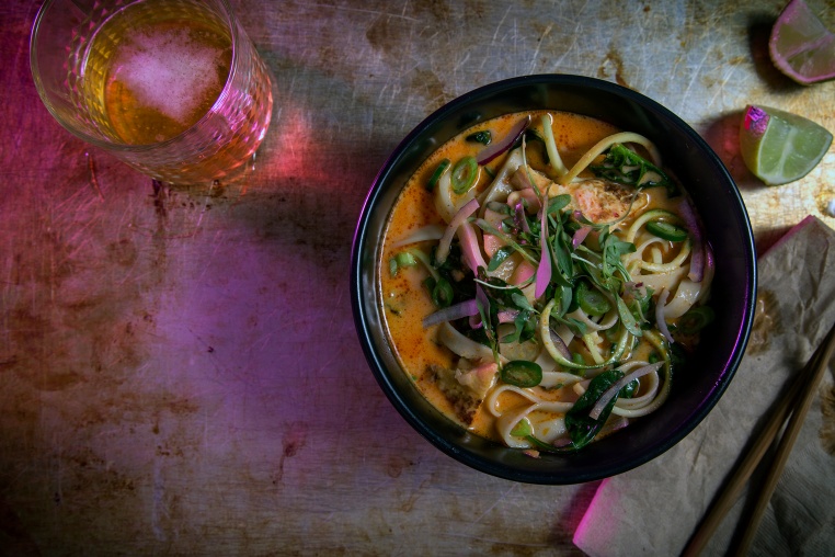 Red Curry Noodles - Thug Kitchen